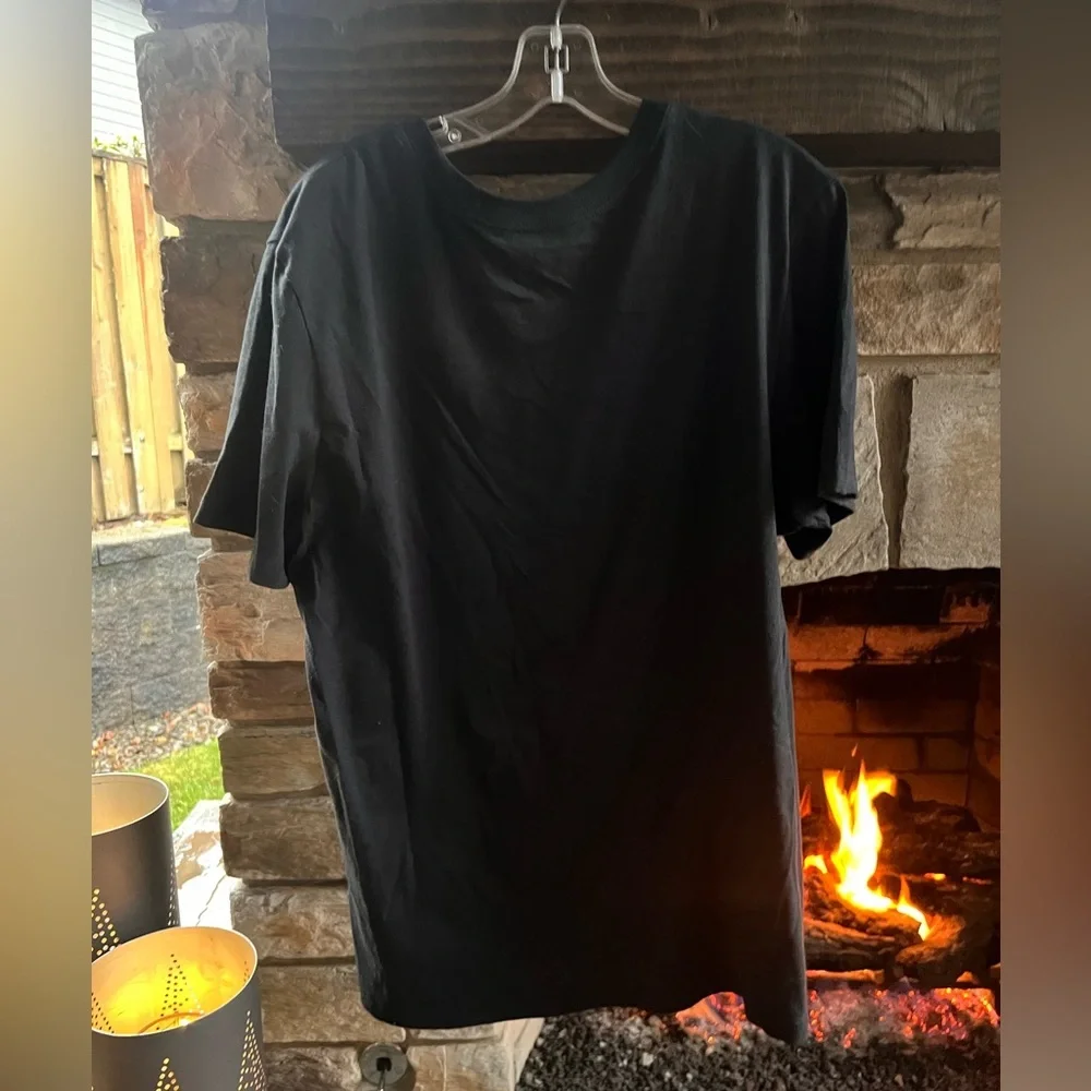 Nike Black Tee with Cocktail Umbrella Logo Large